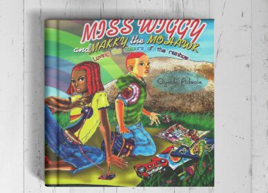 Miss Wiggy and Makky the Mohawk – Loving the colours of the rainbow
