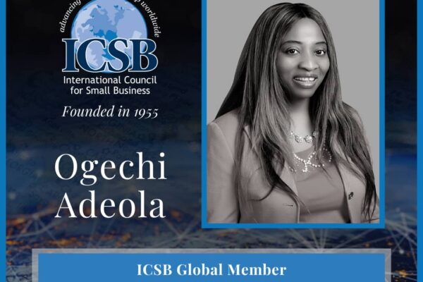 Dr. Adeola becomes a Global Member of the International Council For Small Business